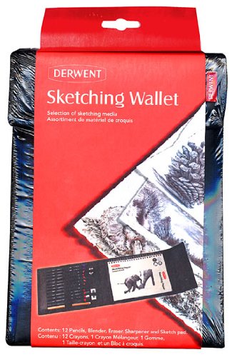 Derwent Sketch wallet sæt