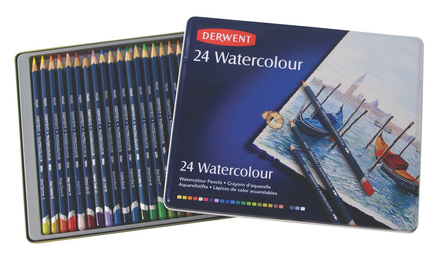 Derwent Watercolour Pencils 24 stk