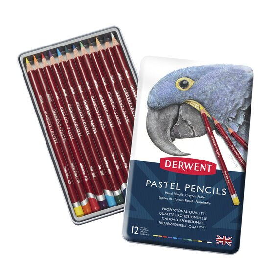 Derwent Pastel Pencil sæt 12 stk
