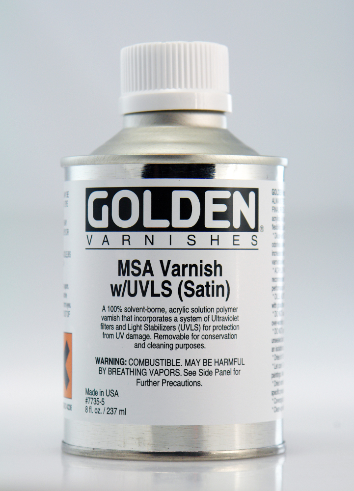 Golden MSA Varnish med UVLS Satin