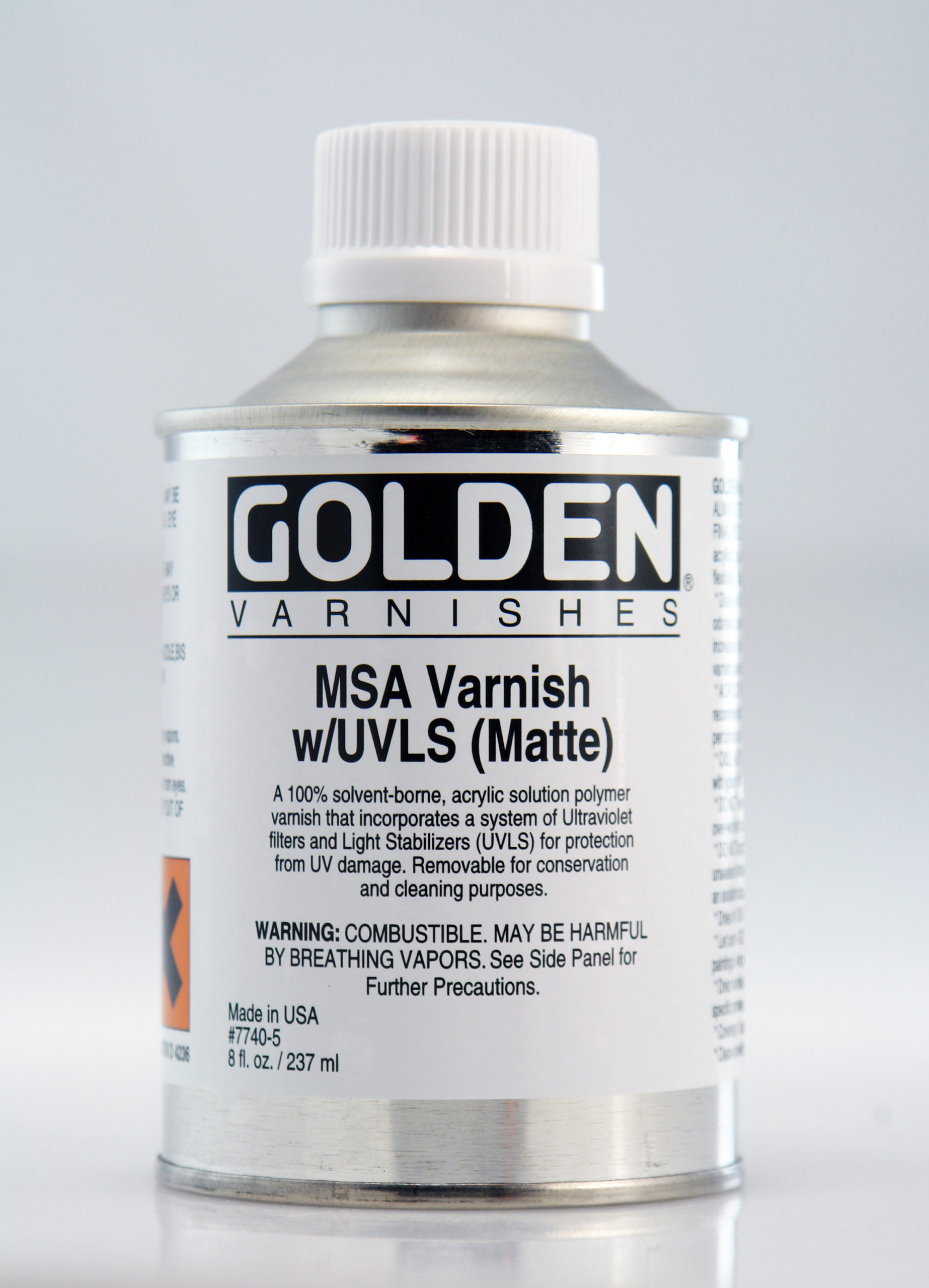Golden MSA Varnish med UVLS Matte