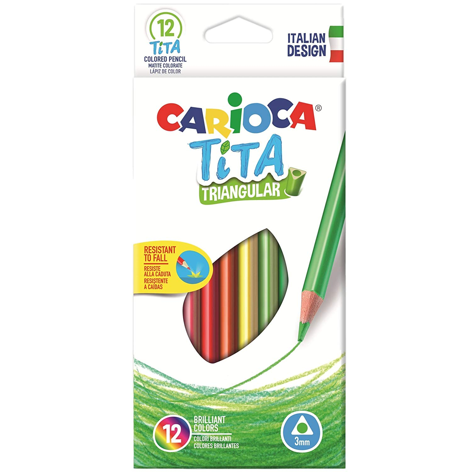 Carioca Tita farveblyant sæt 12 stk