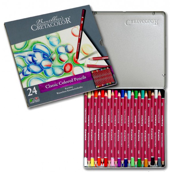 Cretacolor Karmina Classic 24 Colored Pencil sæt