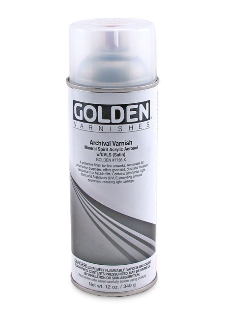 Golden Spray MSA Varnish m / UVLS Satin