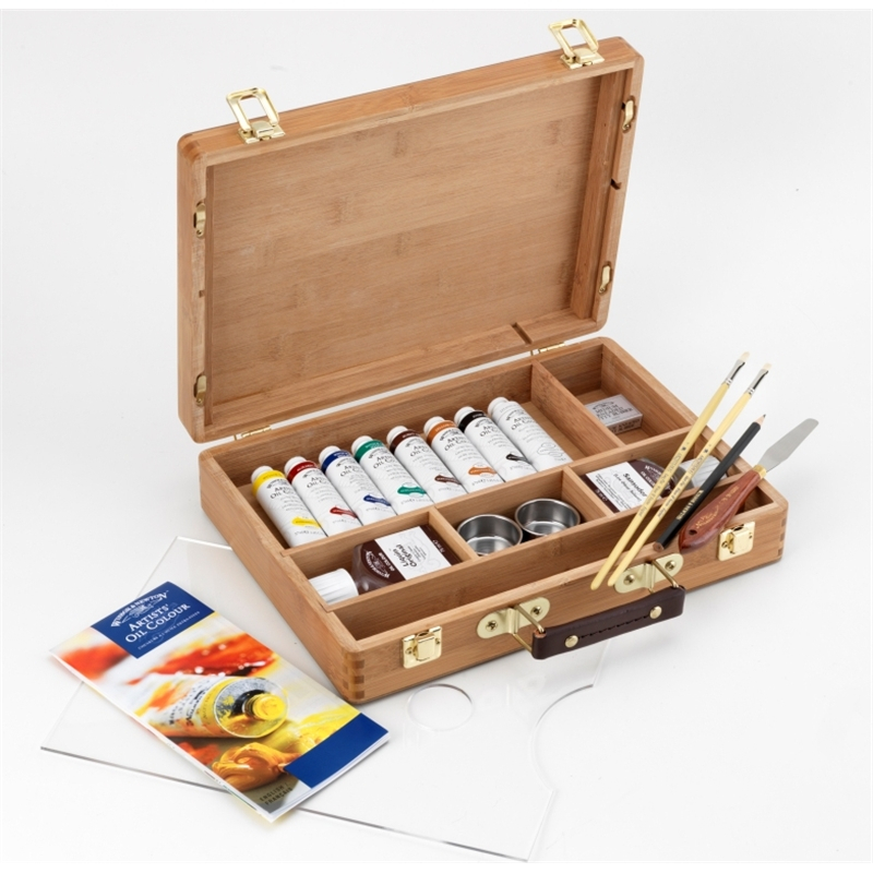 Winsor & Newton Professional Oil Colour Bamboo Box 19 Stk