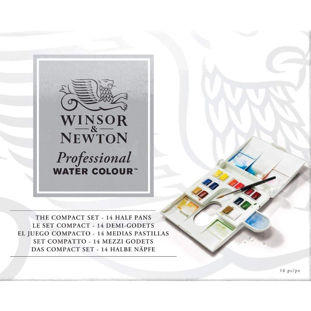 Winsor Newton Pro Akvarel Compact 14 Stk