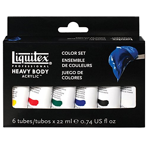 Liquitex Heavy Body Acrylic 6 tuber